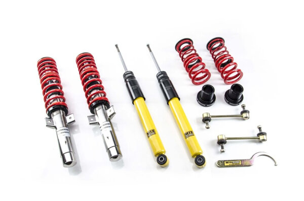 MTS Street Inox coilover suspension suitable for BMW 3 (E46) 316 i - 77 KW XMTSGWBM03