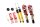 MTS Street Gold coilover suspension suitable for Volkswagen GOLF VII Variant (BA5) 1.8 TSI 125 KW MTSGWVW51