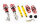MTS Street Inox coilover suspension suitable for Opel ZAFIRA / ZAFIRA FAMILY B (A05) 2.2 (M75) - 110 KW XMTSGWOP28