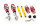 MTS Street Inox coilover suspension suitable for Opel ZAFIRA / ZAFIRA FAMILY B (A05) 1.6 (M75) - 77 KW XMTSGWOP29