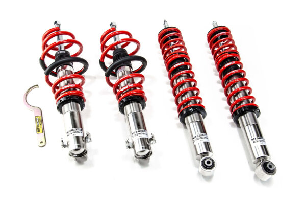 MTS Street Inox coilover suspension suitable for Seat CORDOBA (6K) 1.4 i - 44 kW XMTSGWVW28
