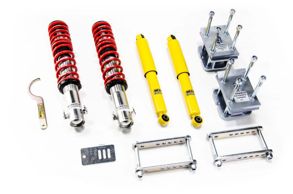 MTS Street Inox coilover suspension suitable for Seat INCA (6K) 1.9 SDI - 47 KW XMTSGWVW58
