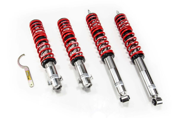 MTS Street Inox coilover suspension suitable for Seat TOLEDO I (1L) 1.8 i - 65 kW XMTSGWVW08