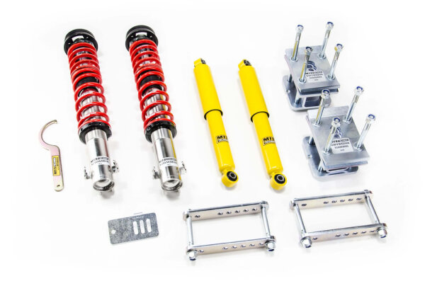 MTS Street Inox coilover suspension suitable for Volkswagen CADDY II panel van/minivan (9K9A) 60 1.4 - 44 KW XMTSGWVW105