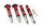 MTS Street Inox coilover suspension suitable for Volkswagen GOLF I (17) 1.3 - 44 KW XMTSGWVW85