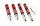 MTS Street Inox coilover suspension suitable for Volkswagen SCIROCCO (53B) 1.3 - 44 KW XMTSGWVW06