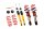 MTS Street Gold coilover suspension suitable for Audi Q3 (8U) 2.0 TFSI 132 kW MTSGWVW56