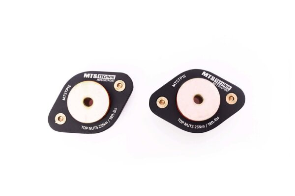 MTS polyurethane reinforced top mount camber plates rear axle suitable for BMW 3 (E30) 320 is 141 KW MTSCP16SET