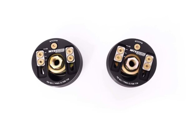 MTS adjustable camber / caster camber plates top mounts front axle suitable for Volkswagen JETTA II (19E/1G2) 1.6 TD 59 KW MTSCP18SET