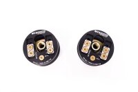 MTS adjustable camber / caster camber plates top mounts front axle suitable for Seat IBIZA IV (6J/6P) 1.0 55 KW MTSCP19SET