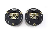 MTS adjustable camber / caster camber plates top mounts front axle suitable for Volkswagen CADDY III van/minivan (2K/2C) 1.4 59 kW MTSCP20SET
