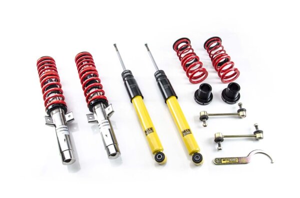 MTS Street Inox coilover suspension suitable for BMW 3 Convertible (E46) 318 Ci 100 kW XMTSGWBM03