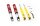 MTS Street Inox coilover suspension suitable for BMW 5 Touring (E39) 530 d 142 KW XMTSGWBM34